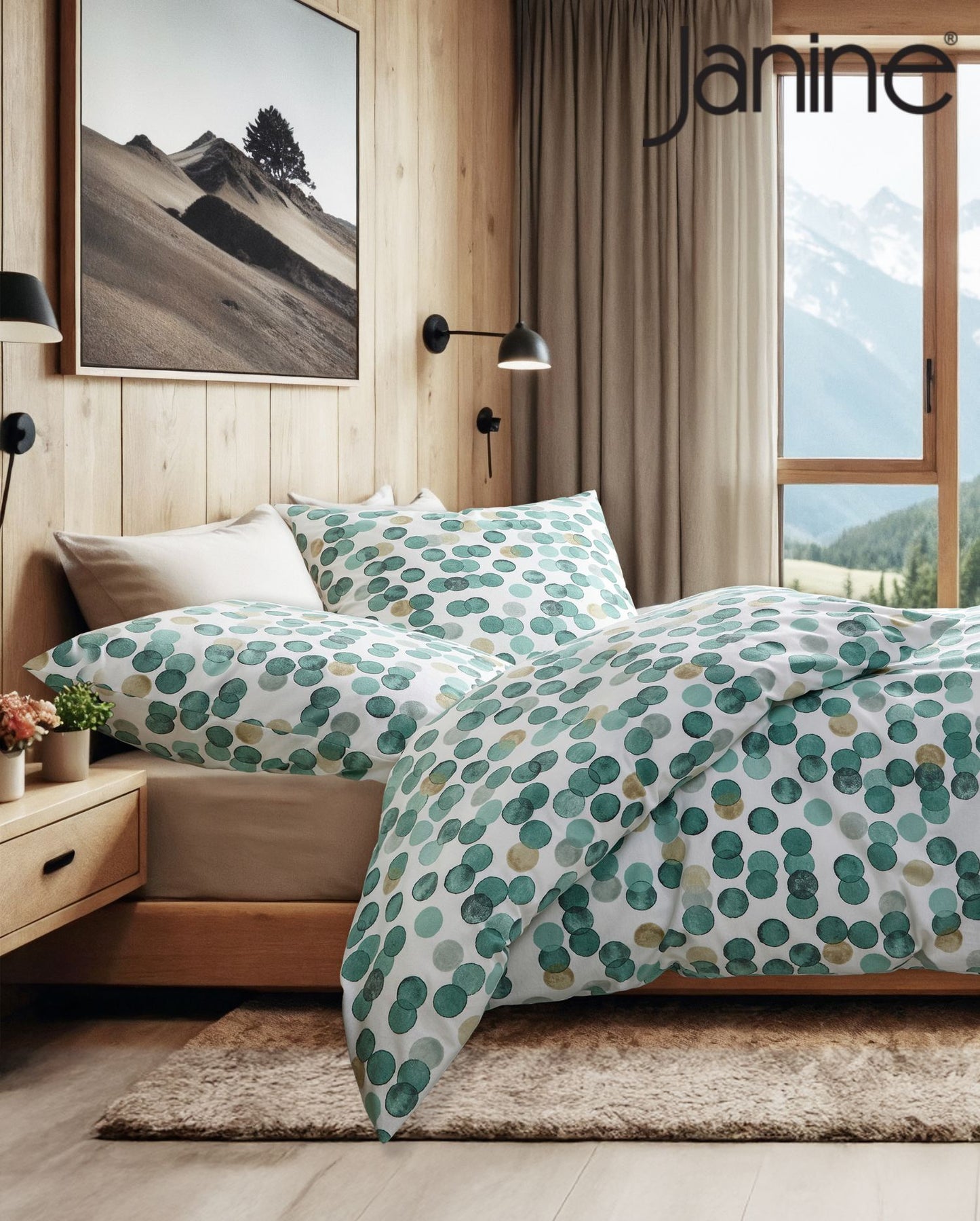 Mako satin bed linen Janine Design Palermo Lineo