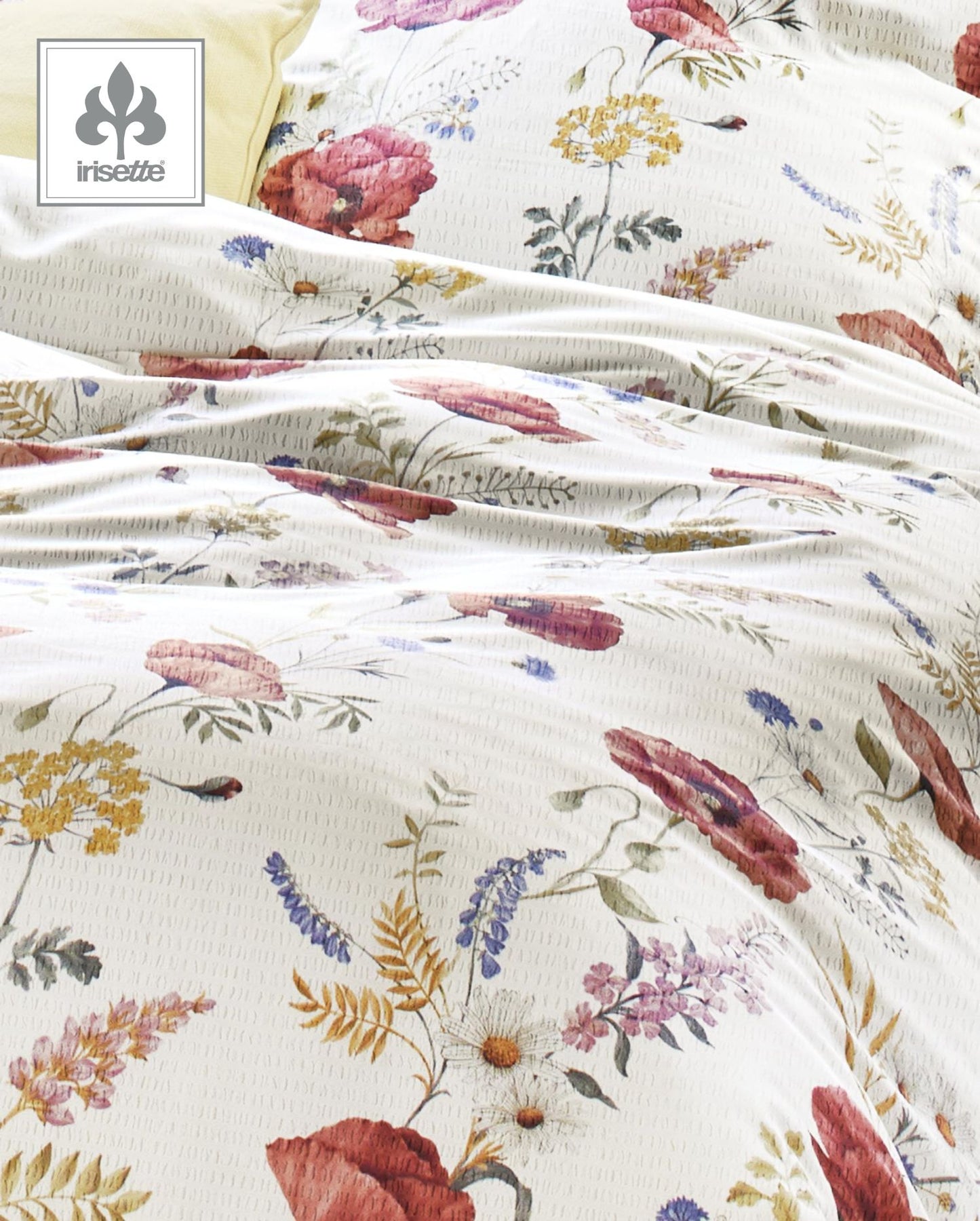 Fine flannel bed linen Irisette Koala 8531-11 grey