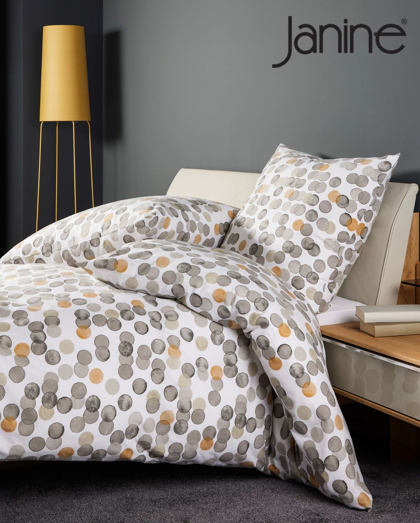 Mako satin bed linen Janine Design Palermo Lineo