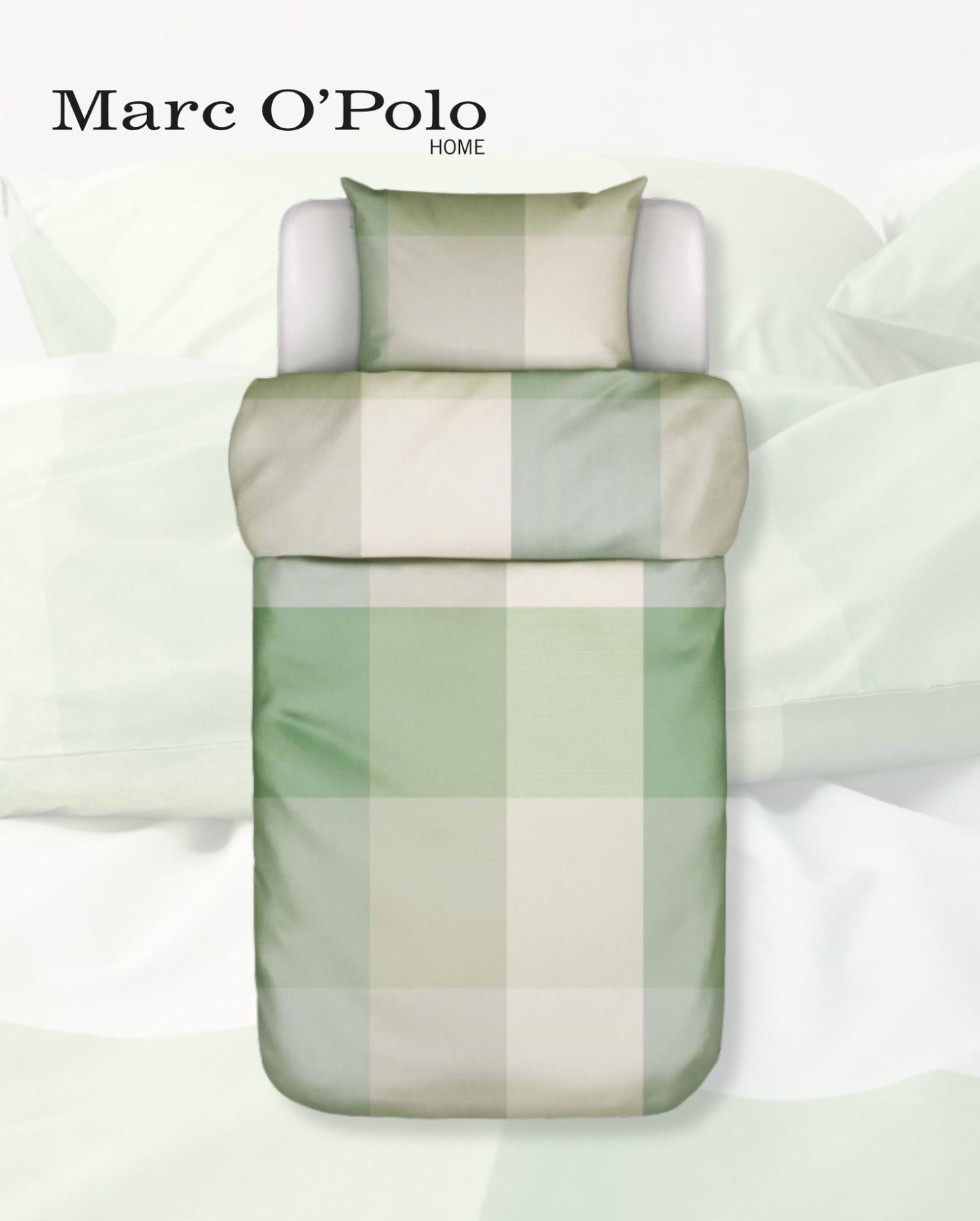 Bio-Baumwoll-Perkal Bettwäsche | MARC O`POLO | Erliv | Fern Green