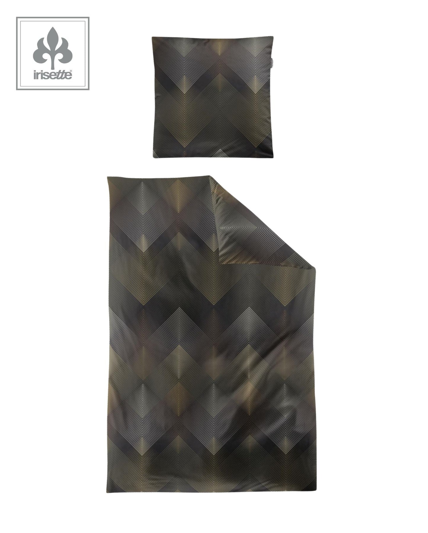 Mako satin bed linen Irisette Coloria