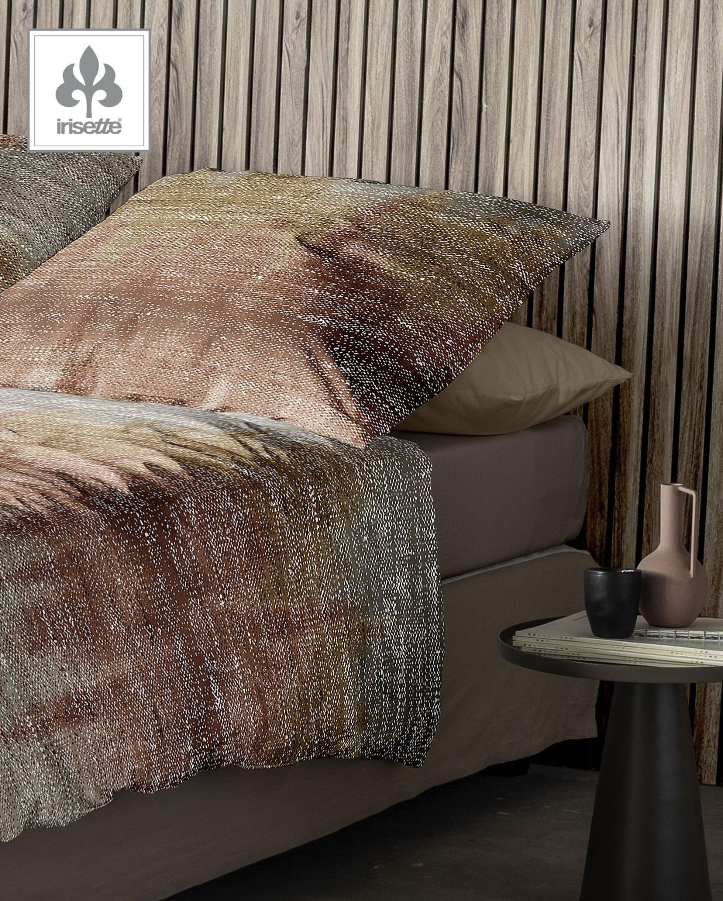 Fine flannel bed linen Irisette Koala 8531-11 grey