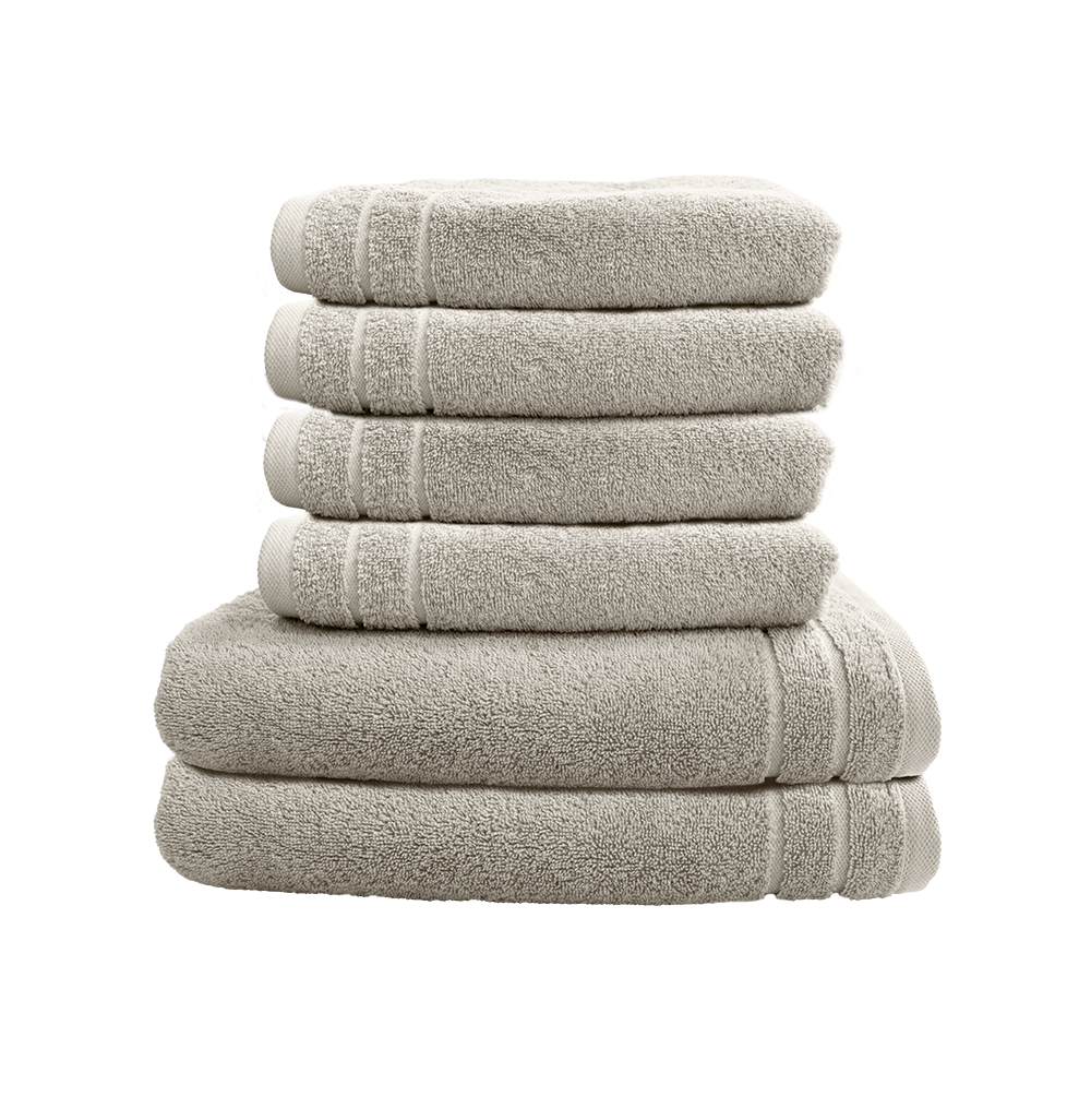 Handtuch | CARL COTTON | Trend Steingrau