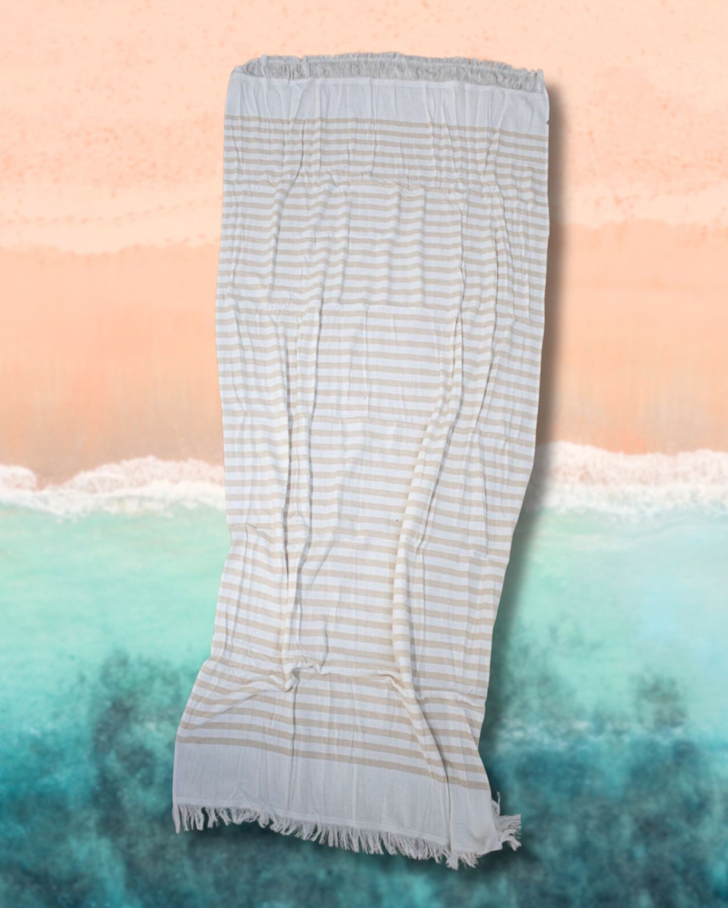 Sandnes beach towel, 90x180, 100% cotton
