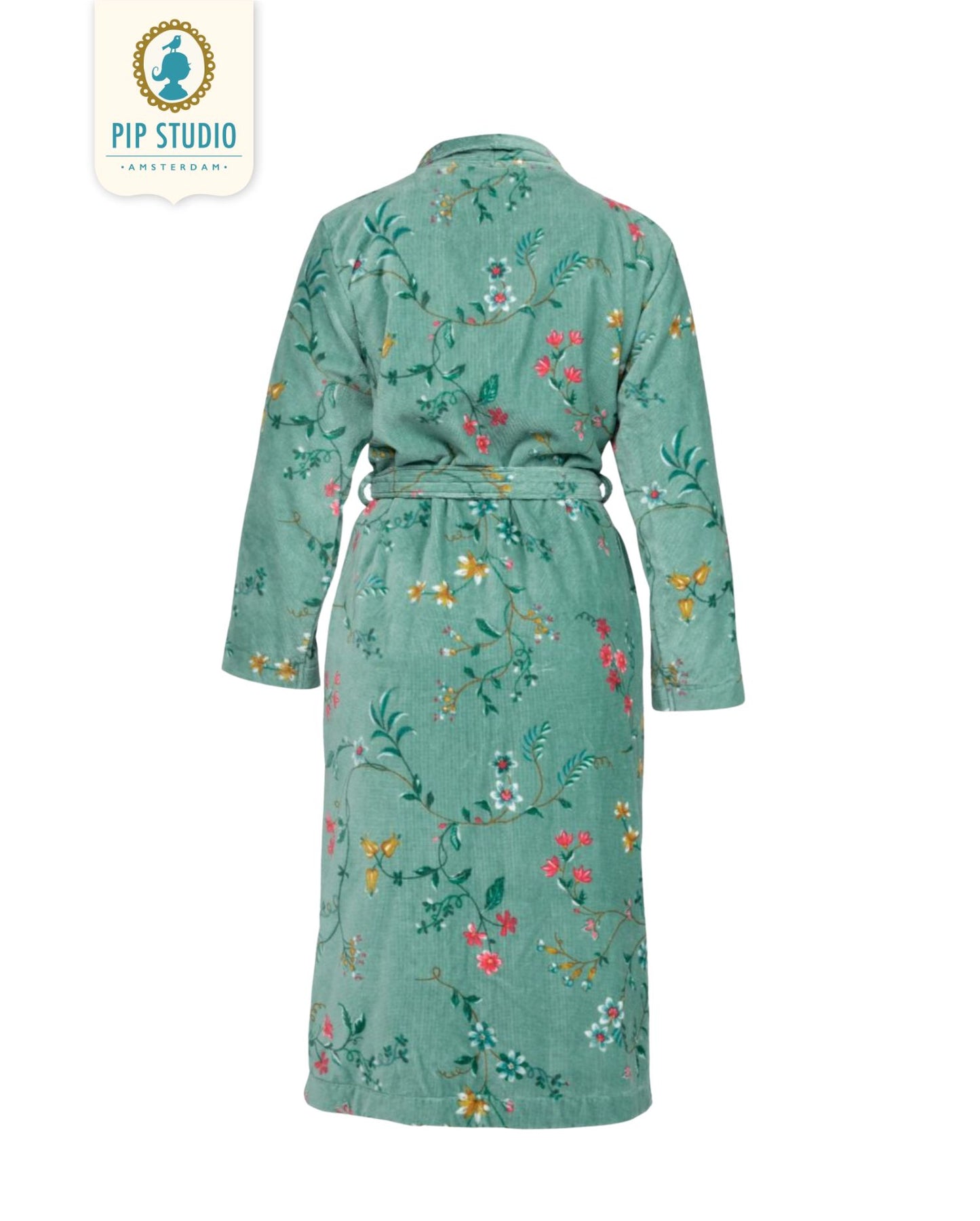Bathrobe PIP STUDIO Les Fleurs Yellow