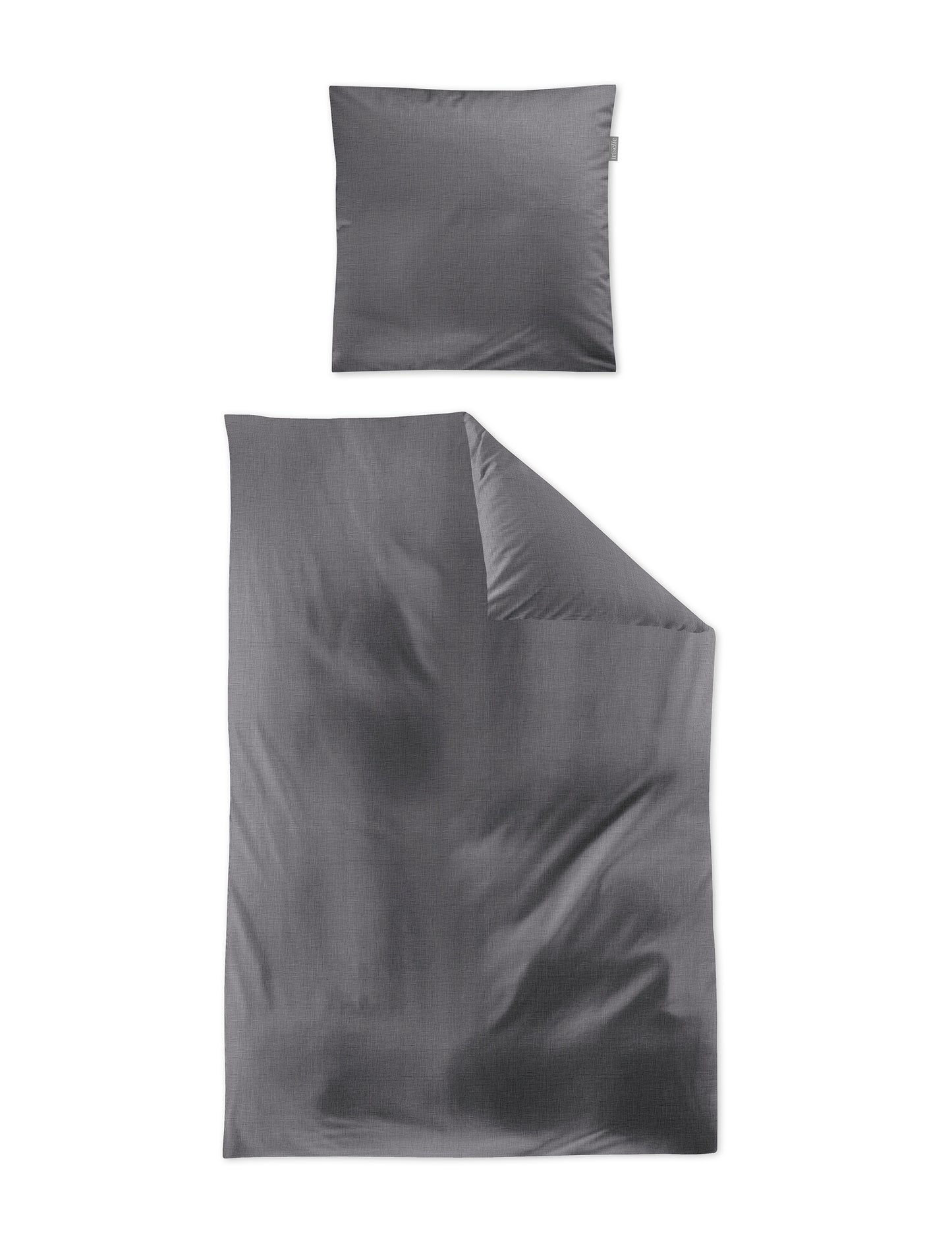 TENCEL™ Lyocell Bettwäsche | Irisette | Lotus | Grau kleinkariert 8521
