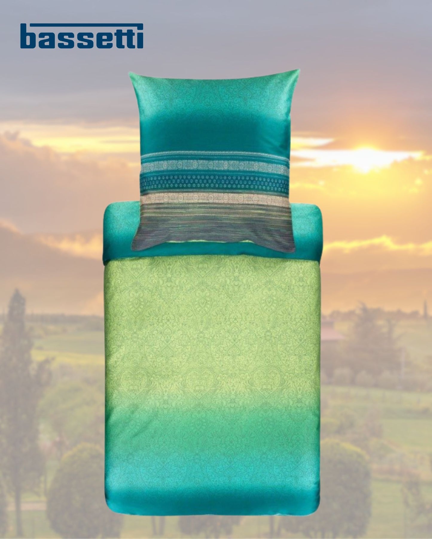 Mako satin bed linen bassetti Appiani RB