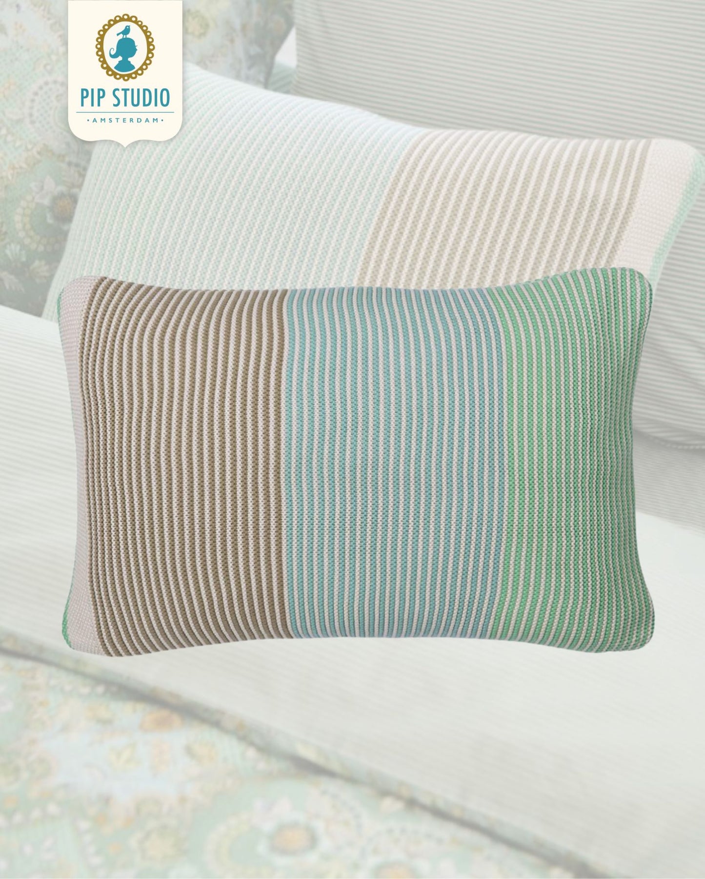 PIP STUDIO Cushion Petites Fleurs Blue 45x45cm