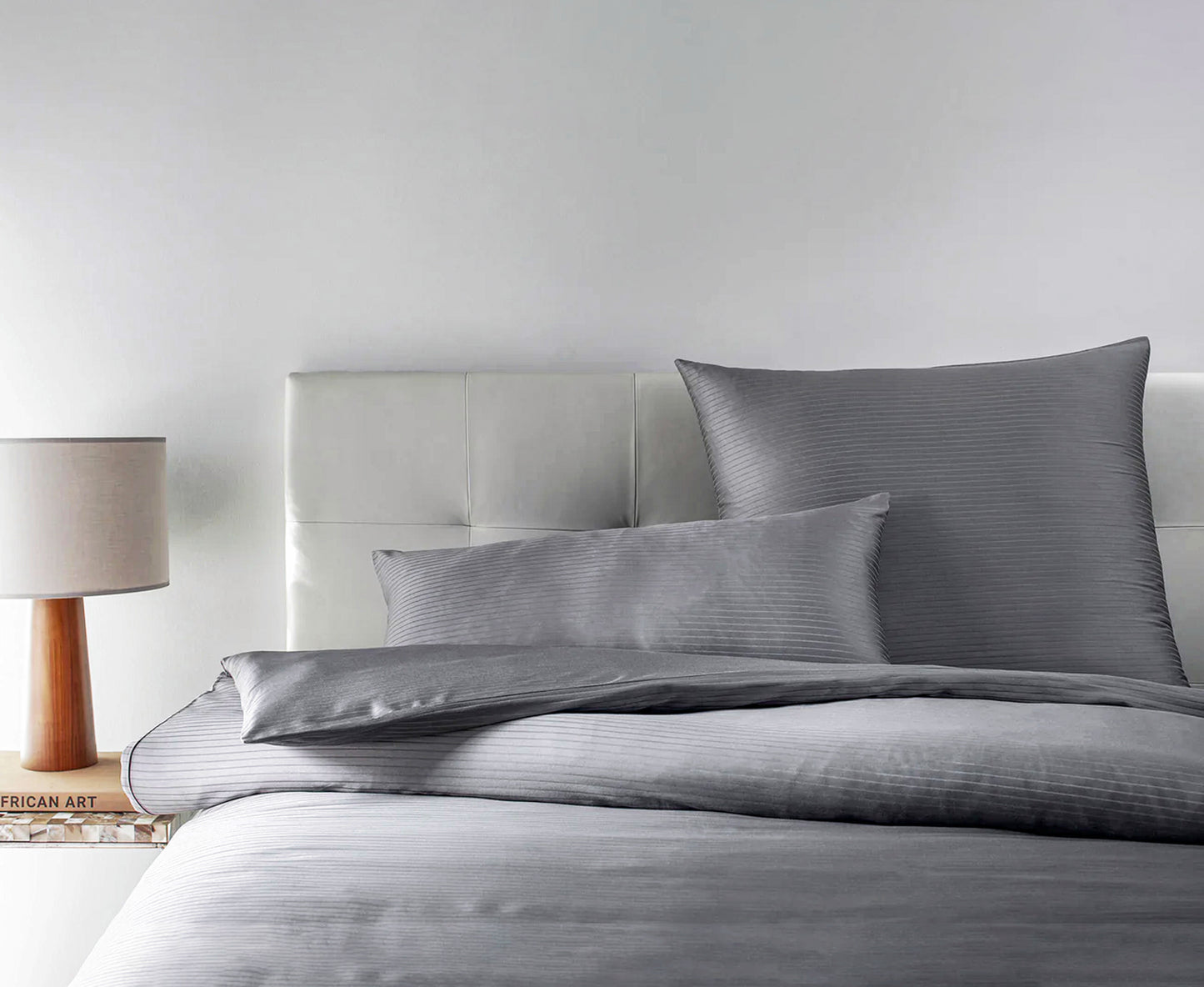 Mako satin bed linen Buddemeyer pastel colors