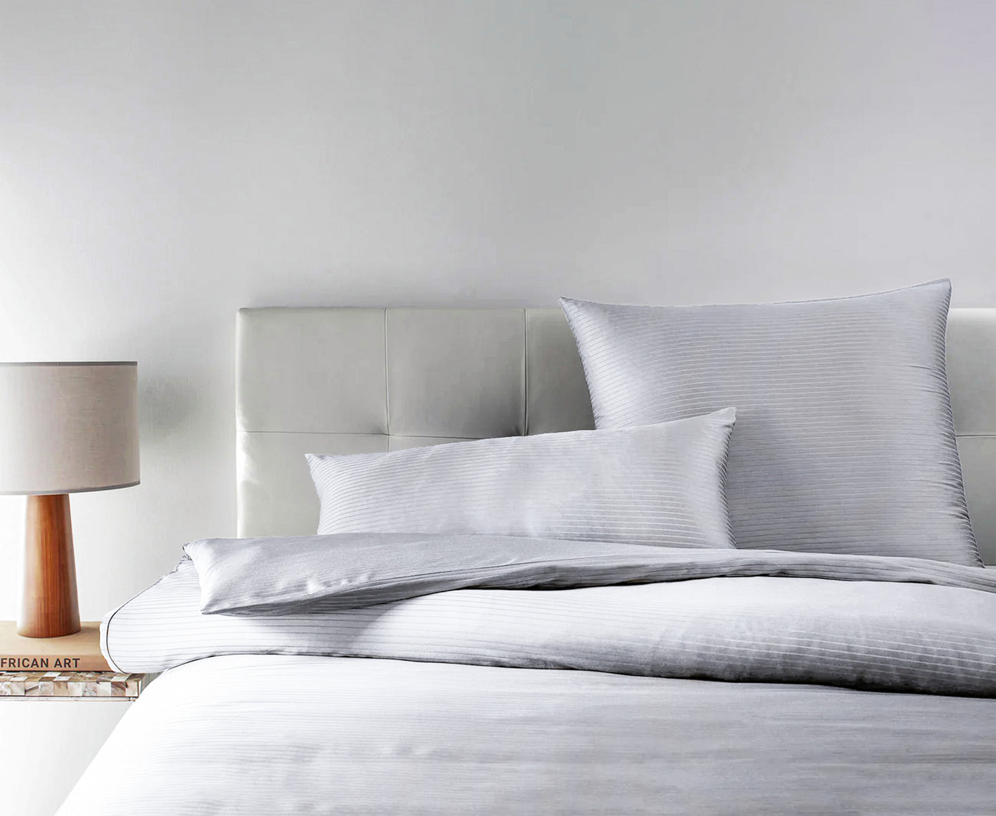 Mako satin bed linen Buddemeyer pastel colors