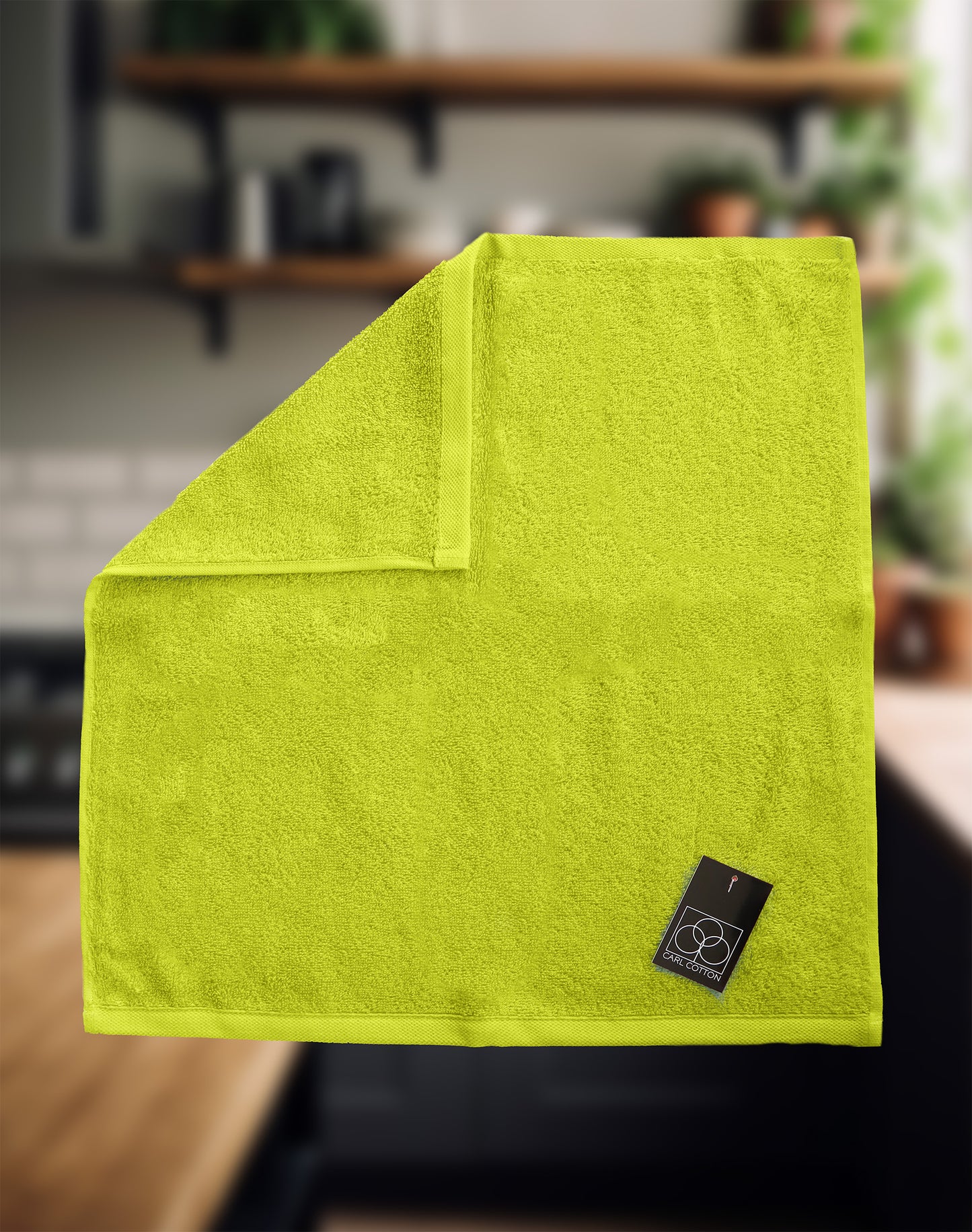 Kitchen terry towel CARL COTTON ice blue 50x50cm