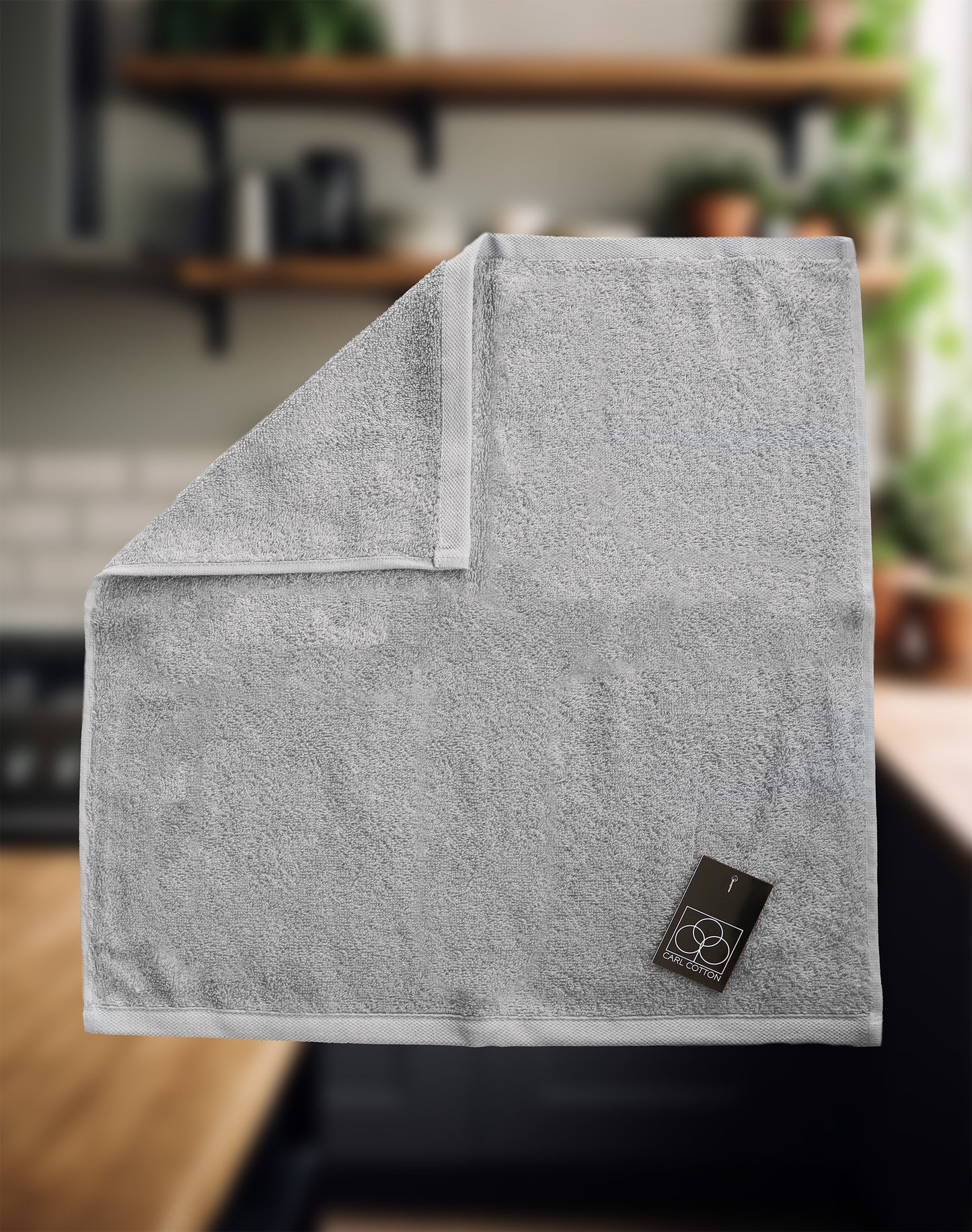 Küchentuch | CARL COTTON | Trend | Silber | 50x50cm
