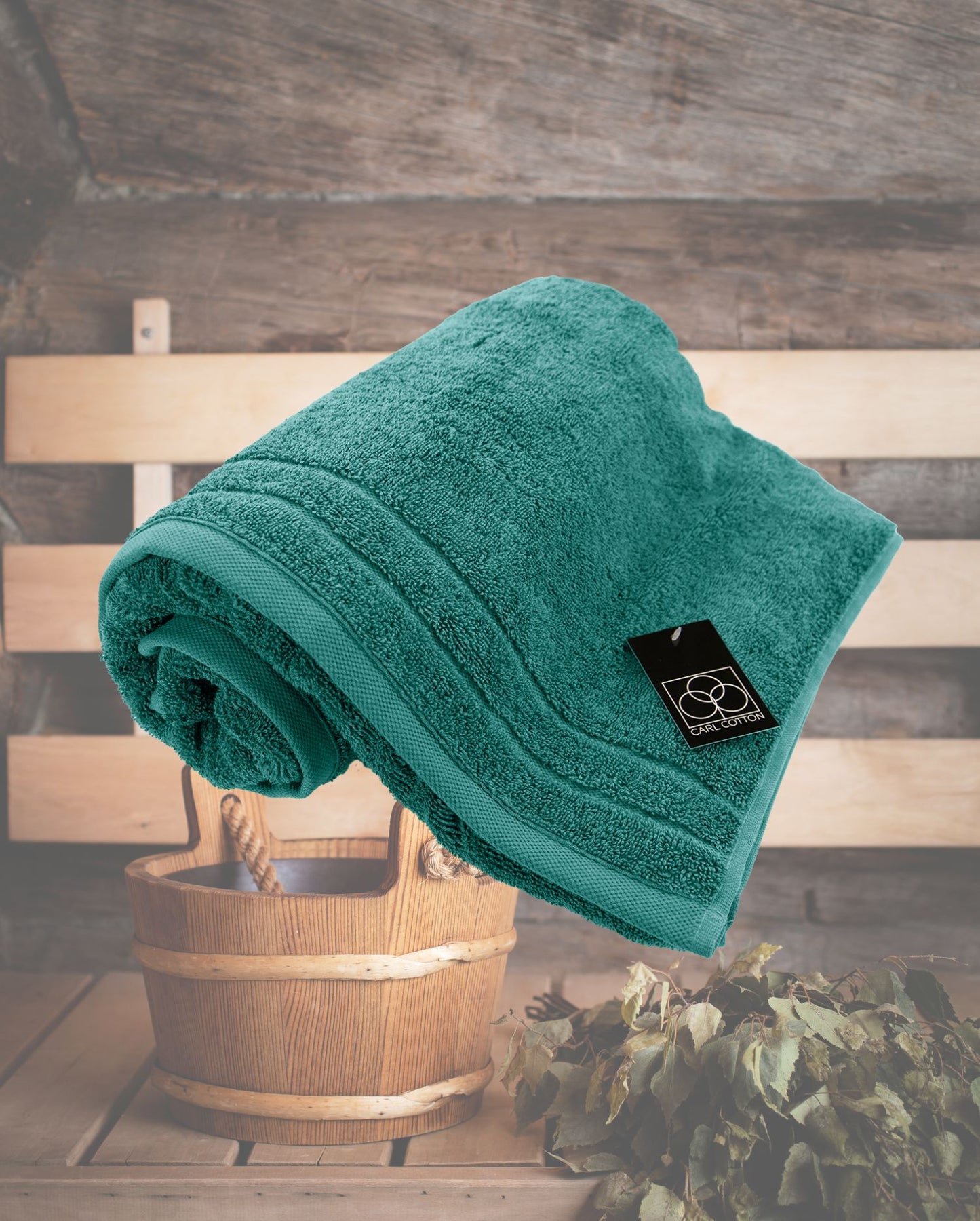 Saunatuch | CARL COTTON | Trend | Agave | 70x200cm