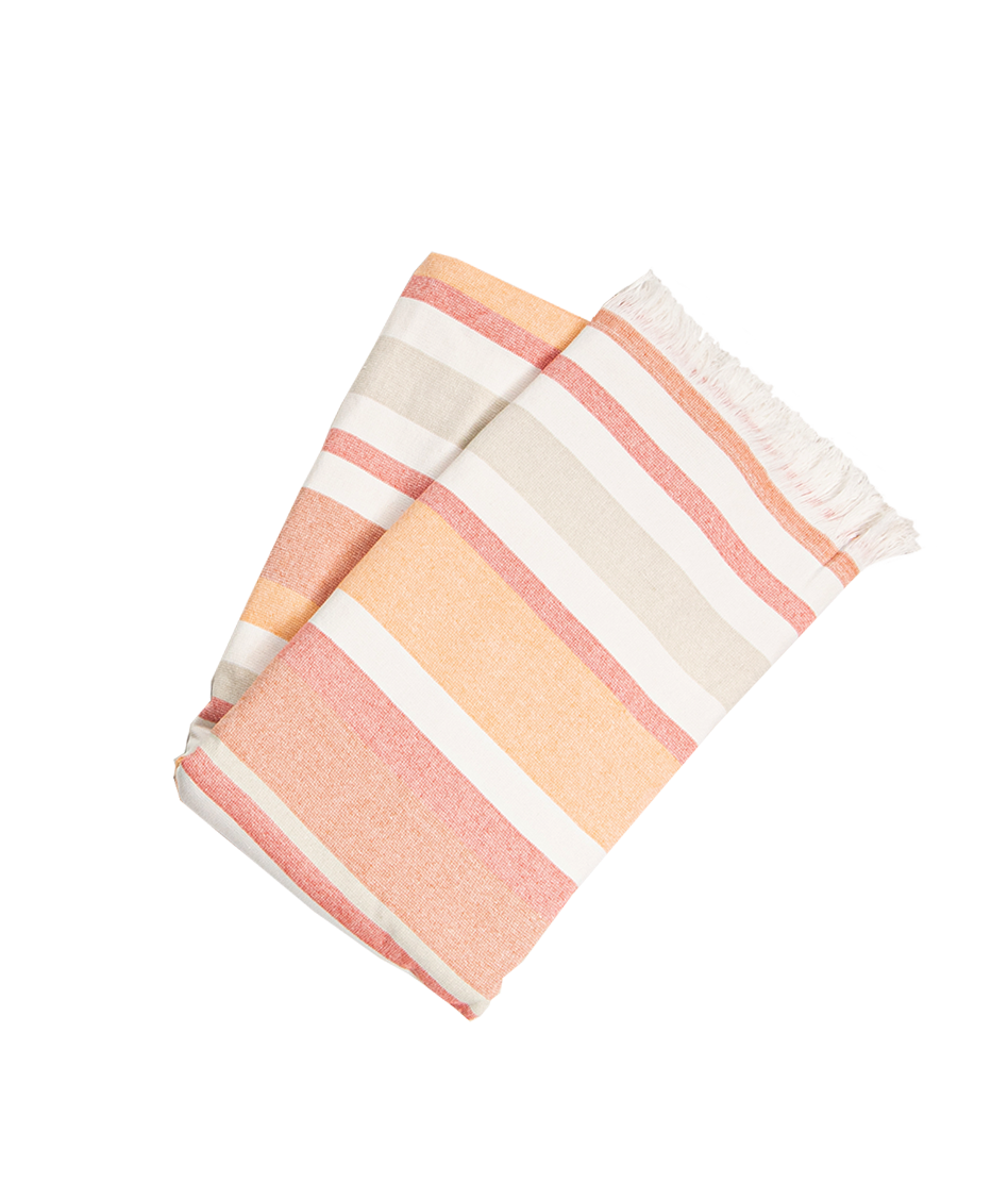 Beach towel Lavandou Orange, 90x170, 100% cotton