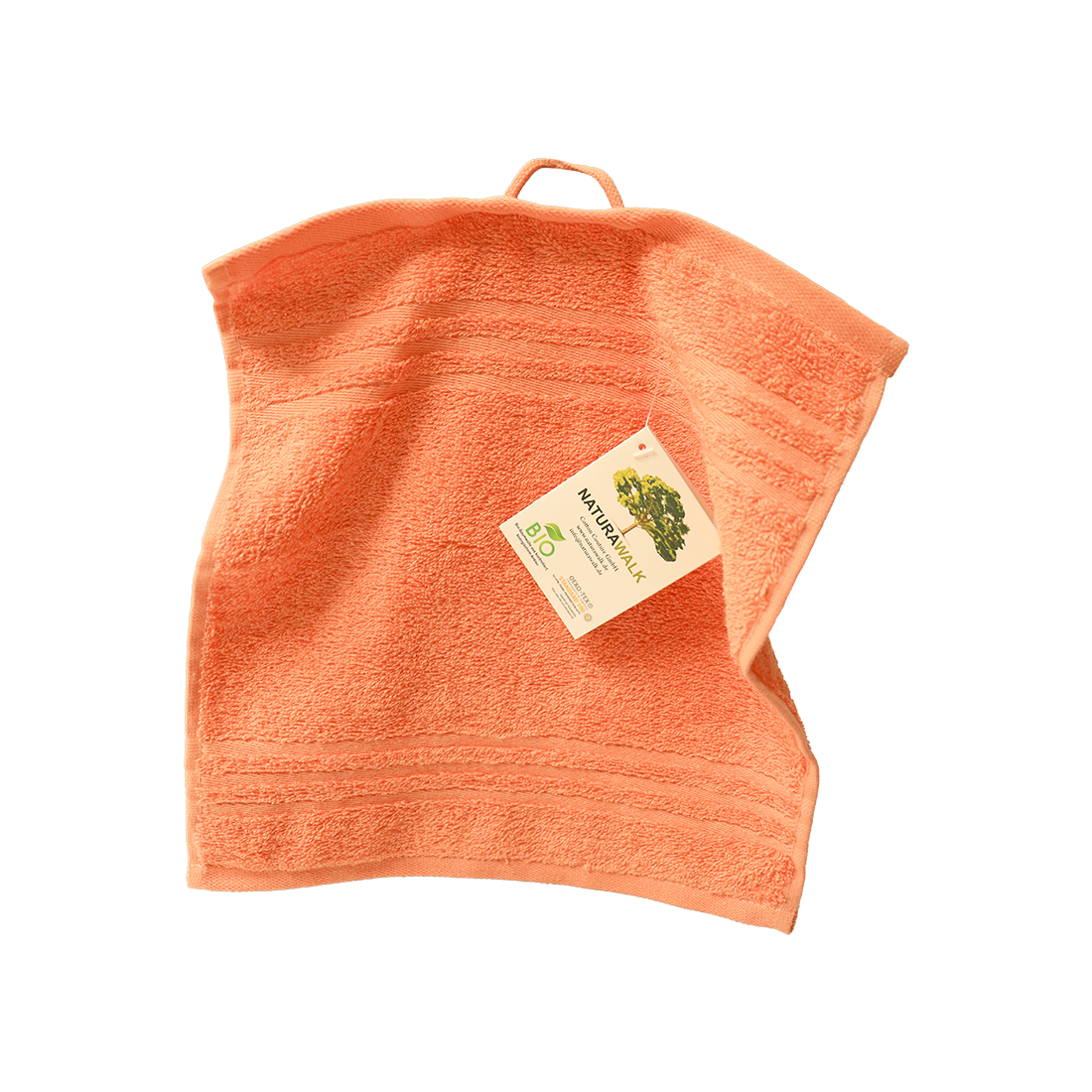 Handtuch | NATURAWALK | Milano Exclusiv Orange | Bio-Baumwolle
