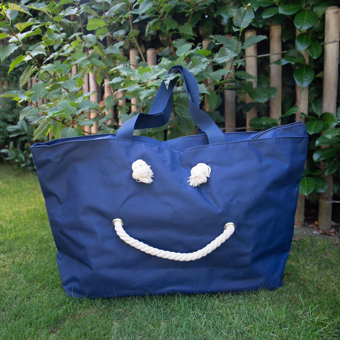 Tragetasche | Smiley Navyblau