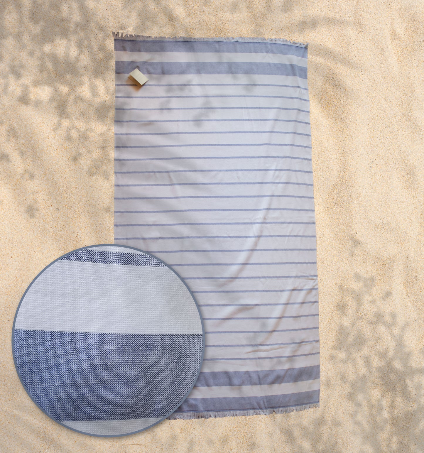 Strandtuch | NATURAWALK | Ancona | 96x180cm | Bio-Baumwolle