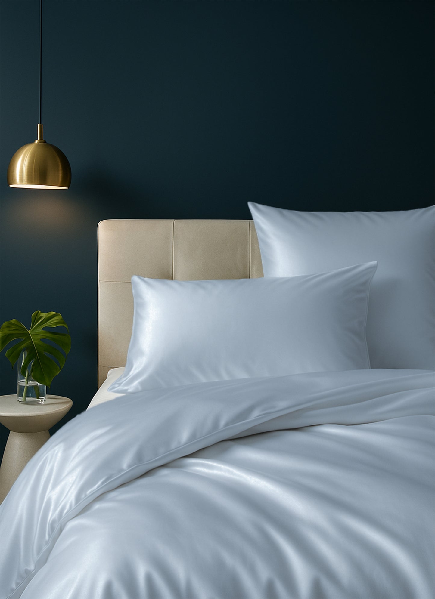 Mako satin bed linen Buddemeyer pastel colors