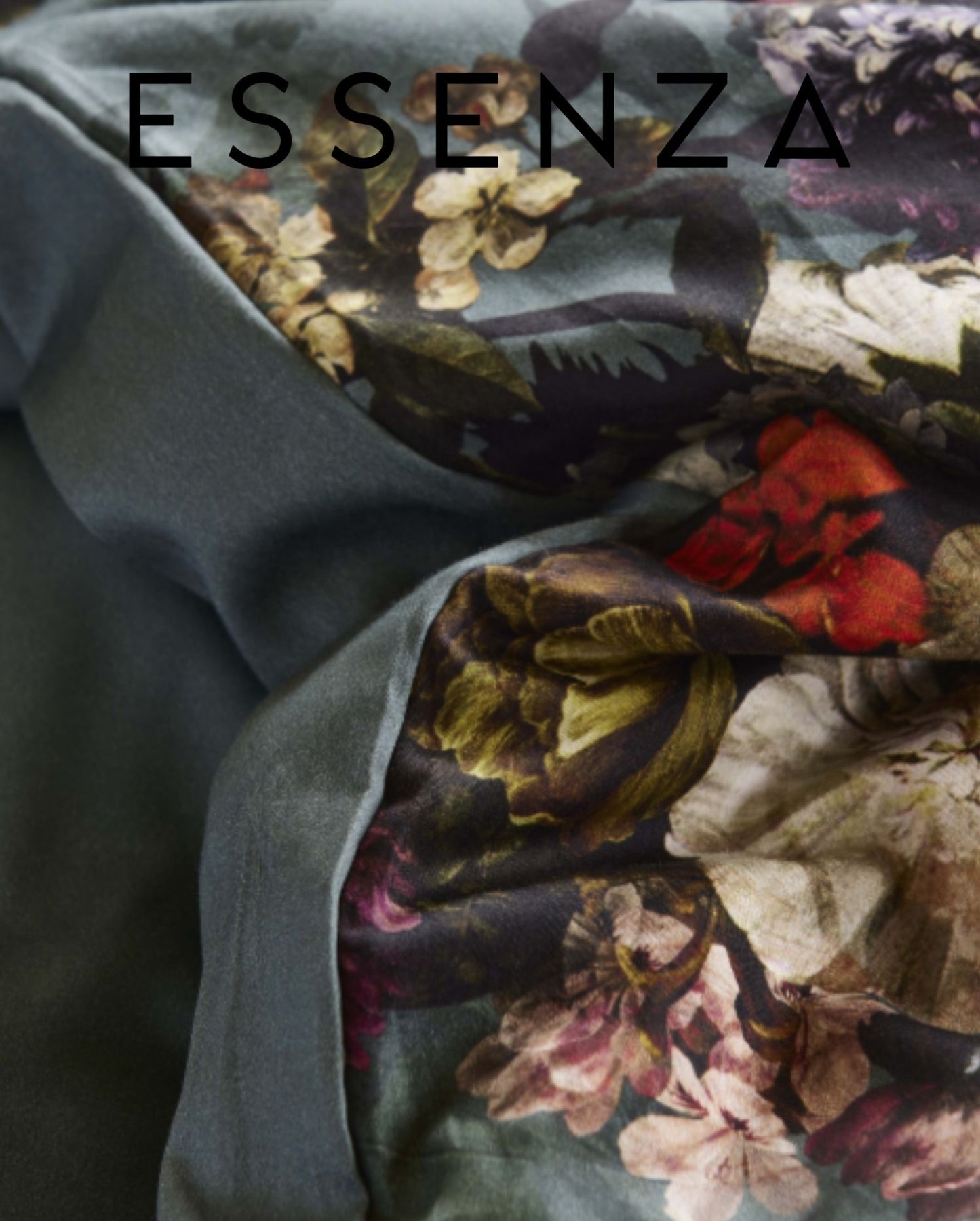 Satin Bettwäsche | ESSENZA | Karli | Reef Green