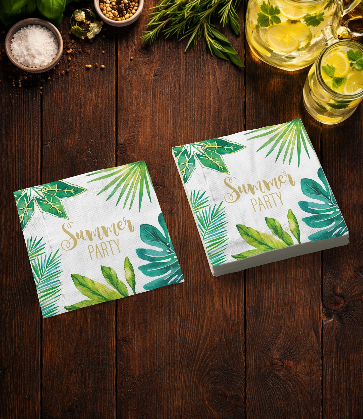 Papierservietten | ppd | Jungle Summer Party 6 | 33x33cm | 20 Stk.