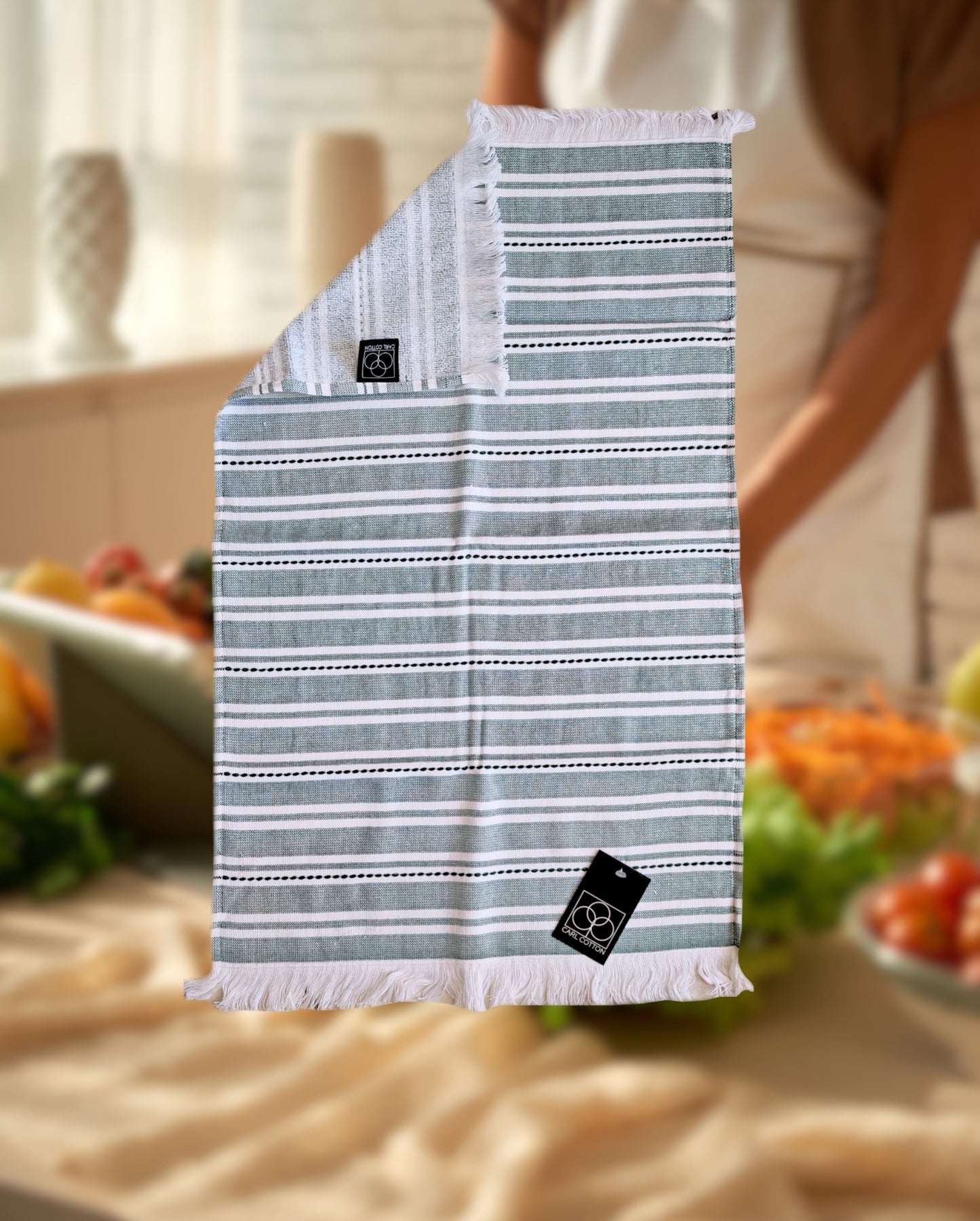 Kitchen terry towel CARL COTTON Mini-Hamam 40x60cm