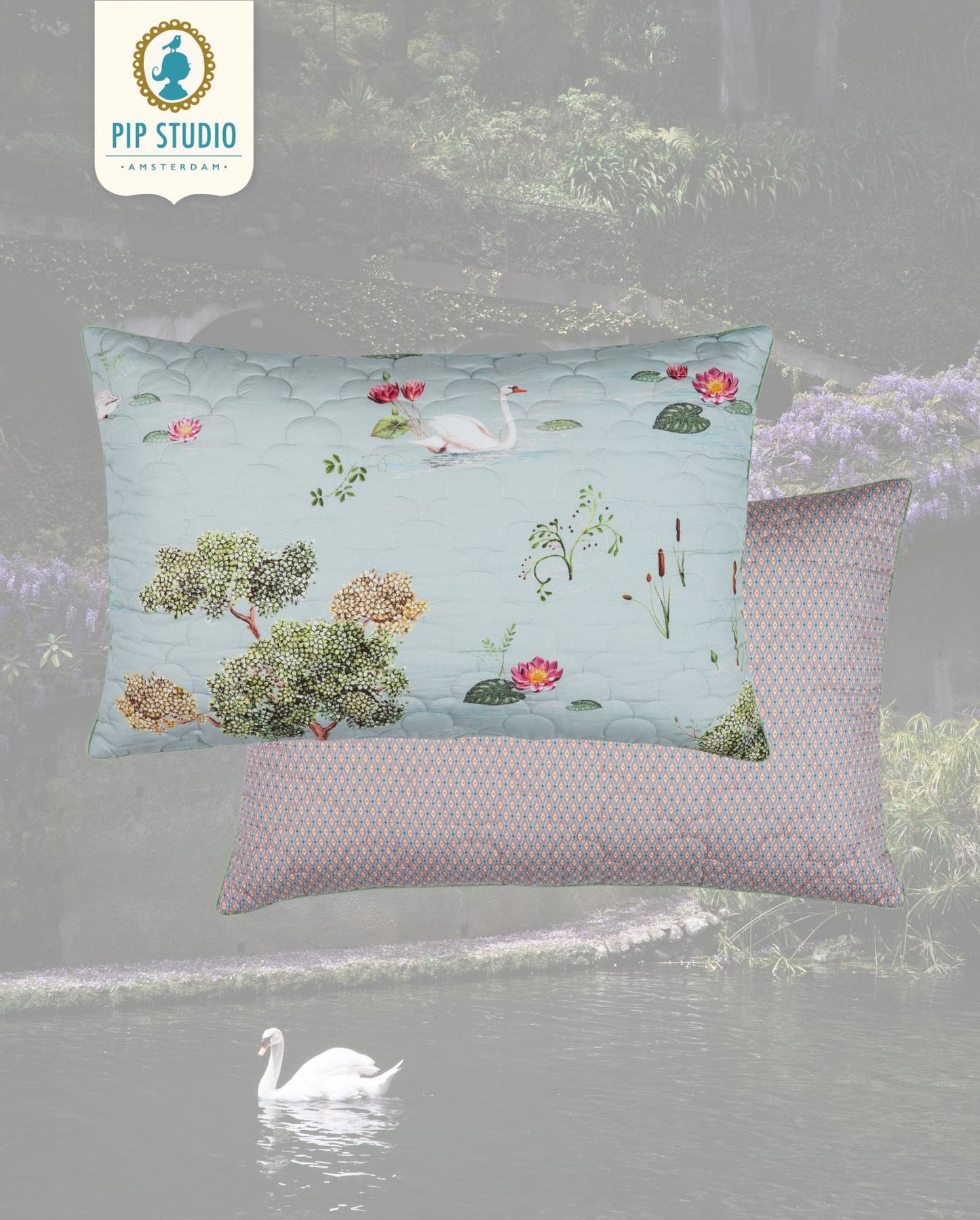 Dekokissen | PIP STUDIO | Little Swan | 45x70cm