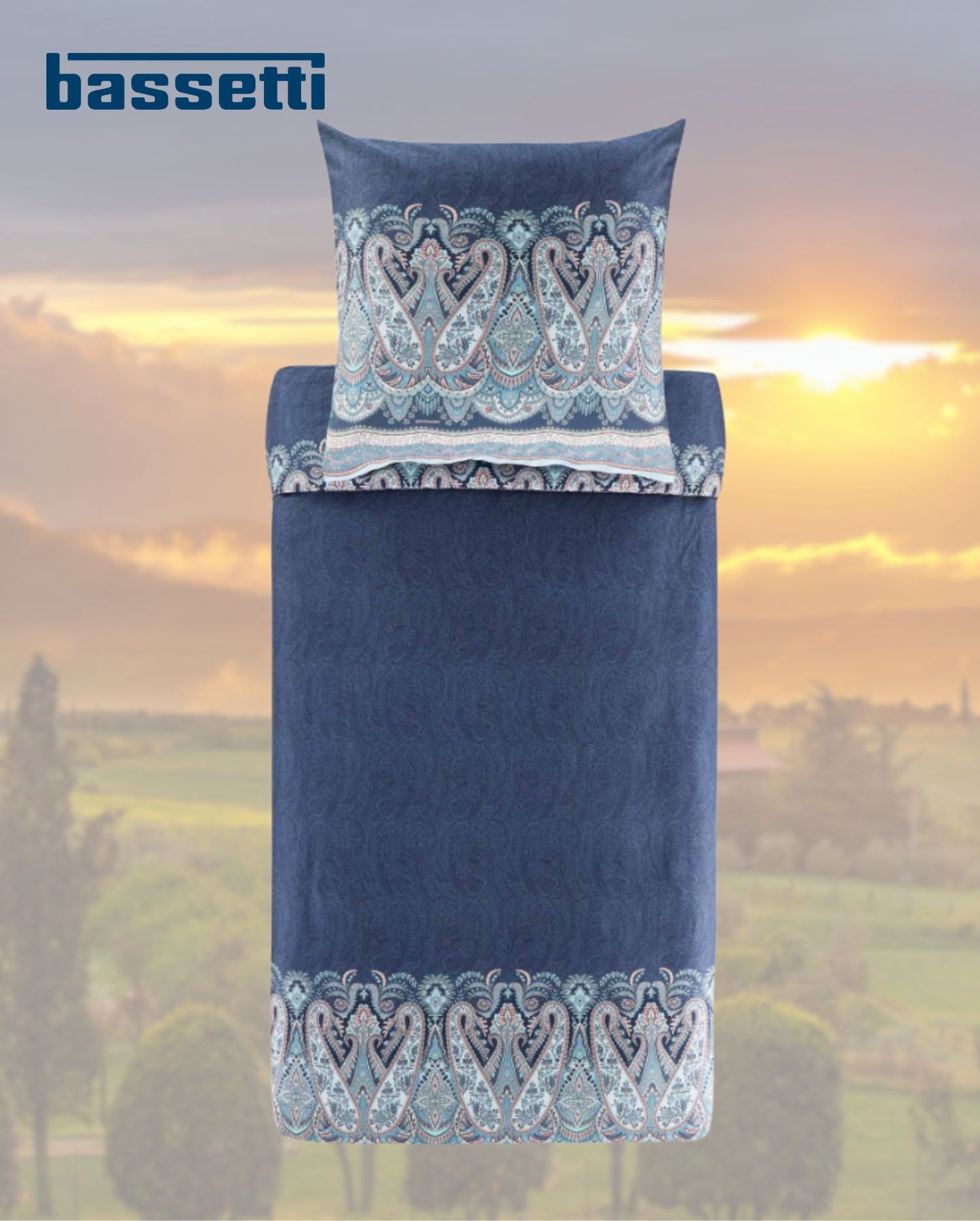 Mako-Satin Bettwäsche | bassetti | Sabbioneta | B3