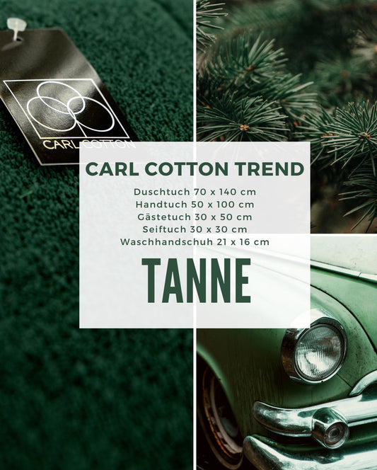Carl Cotton Trend Handtuch Größentabelle