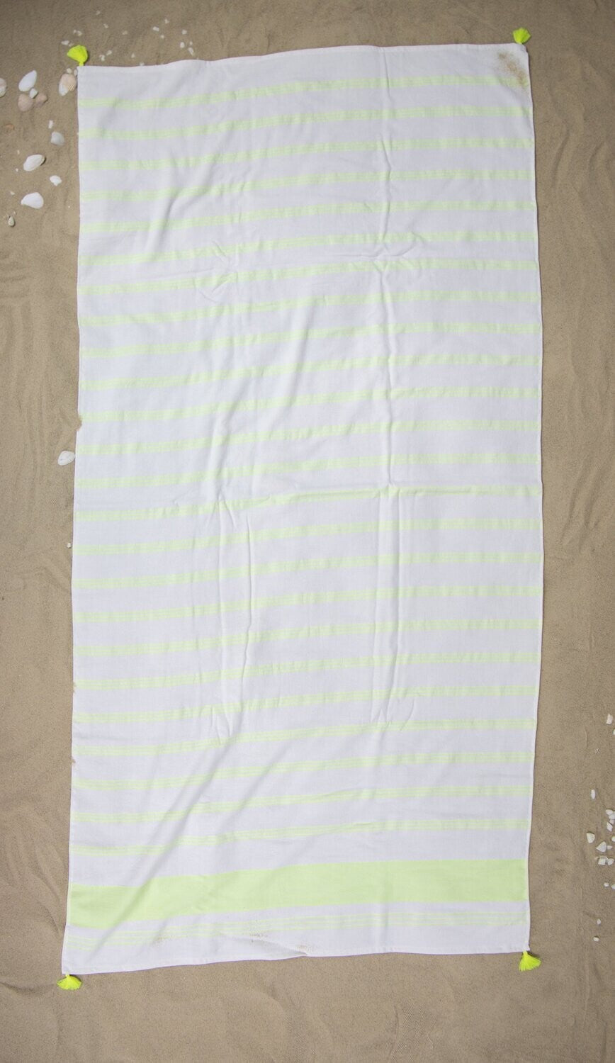 Strandtuch | Kiro Gelb | 80x180cm