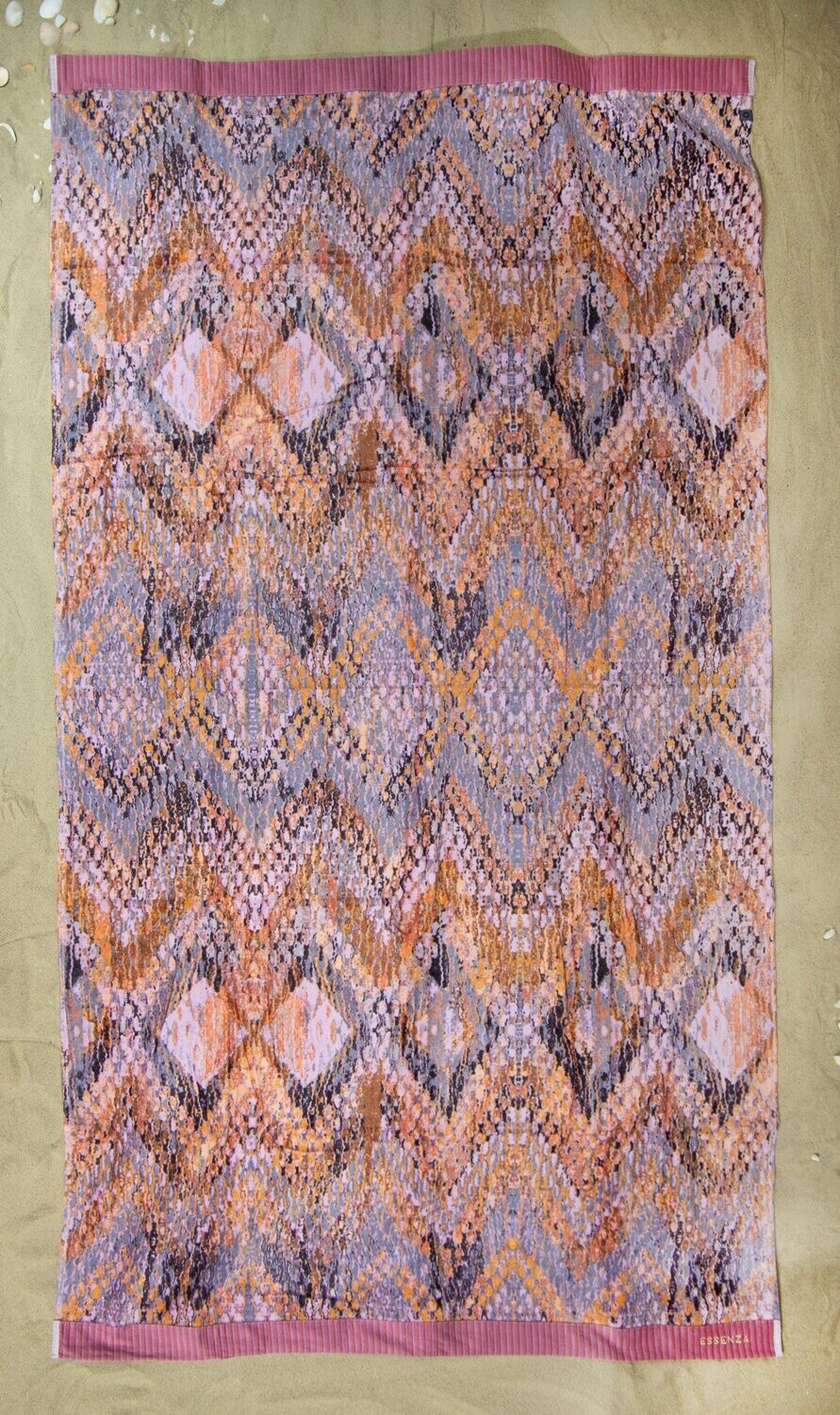 Strandtuch | ESSENZA | Boho Purple | 100x180cm