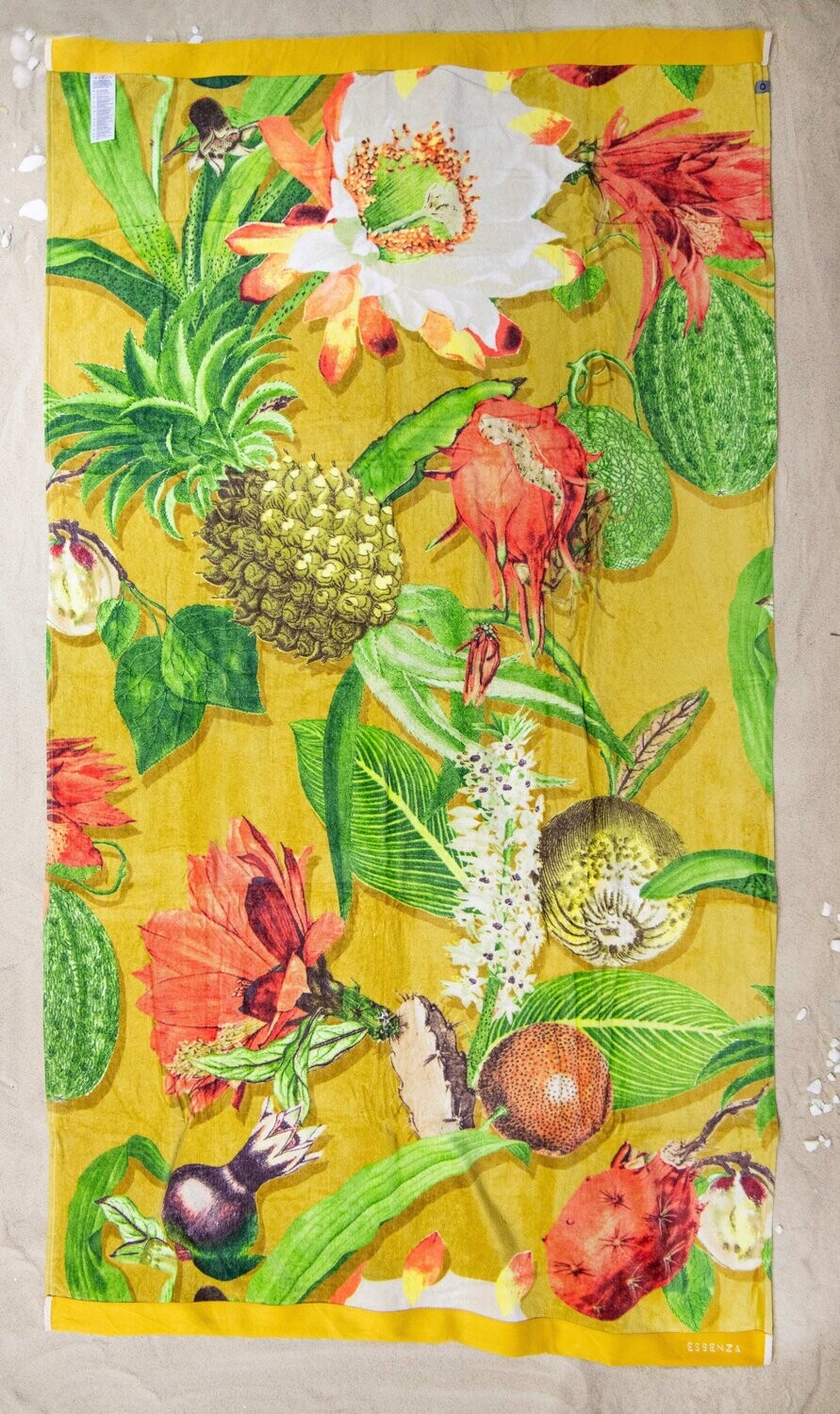 Strandtuch | ESSENZA | Hawaii Mustard | 100x180cm