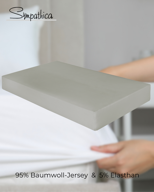 Spannbetttuch | Sympathica | Nova Taupe 407