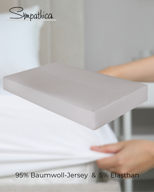 Spannbetttuch | Sympathica | Nova Silber 425