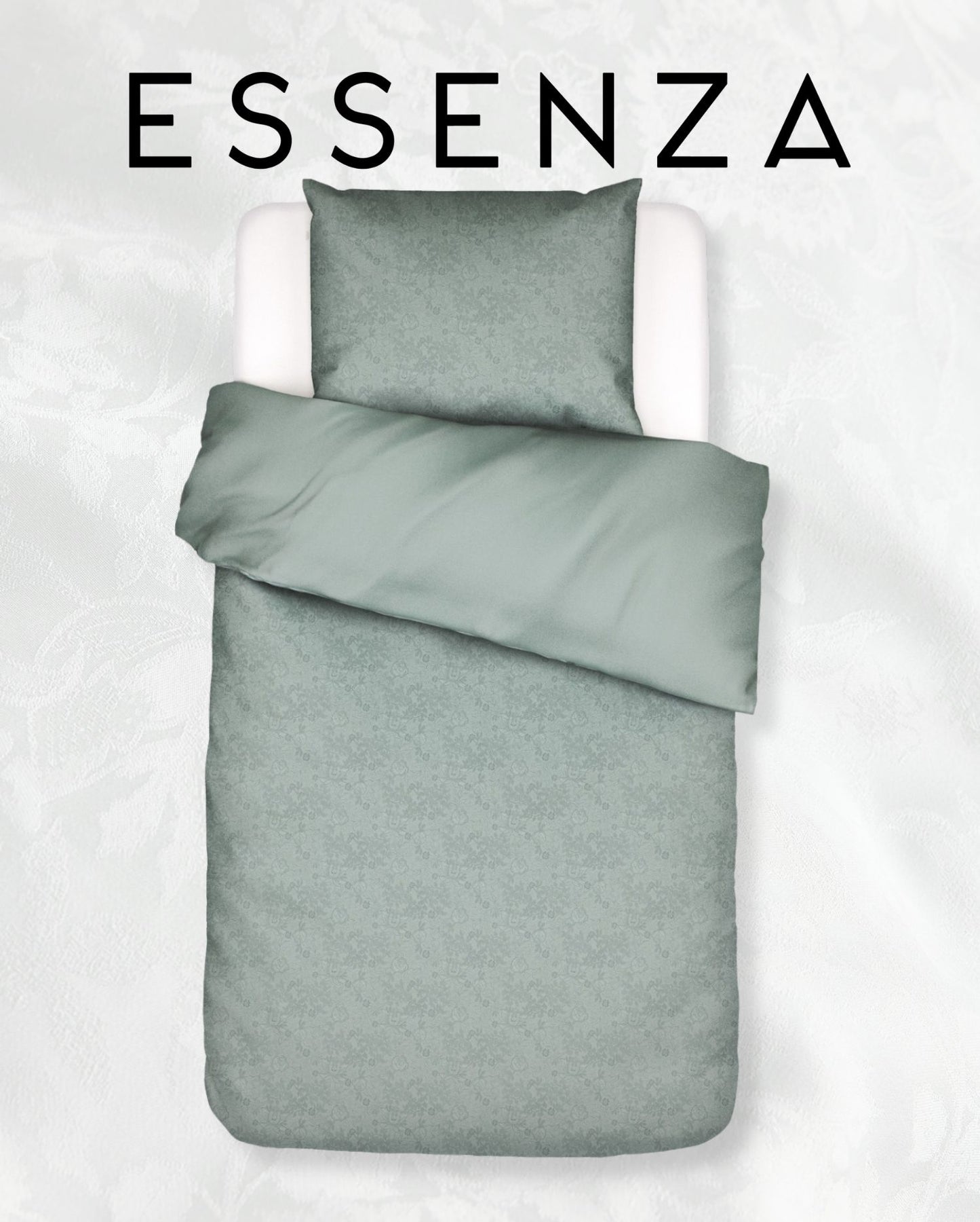 Bambus Bettwäsche | ESSENZA | Felipa | Dusty Green