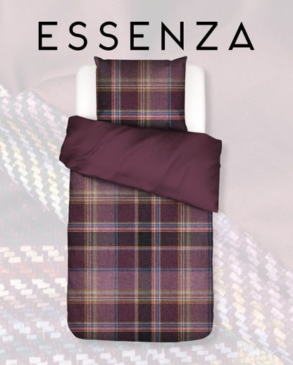 Lyocell Bettwäsche | ESSENZA | 50% Lyocell, 50% Baumwoll-Twill | Meau | Mauve Wine