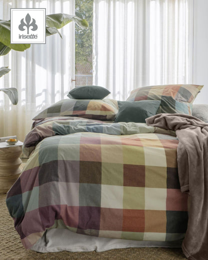 Fine flannel bed linen Irisette Koala 8531-11 grey