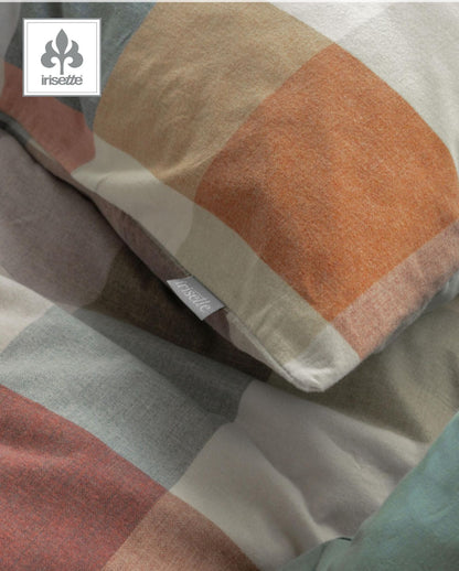 Fine flannel bed linen Irisette Koala 8531-11 grey