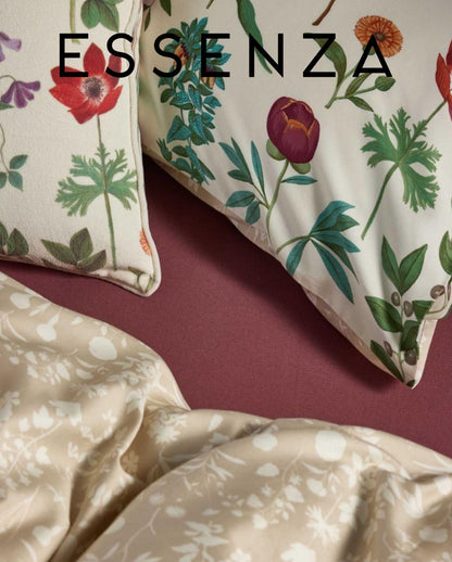 Satin bed linen ESSENZA Meryl Pure Olive 