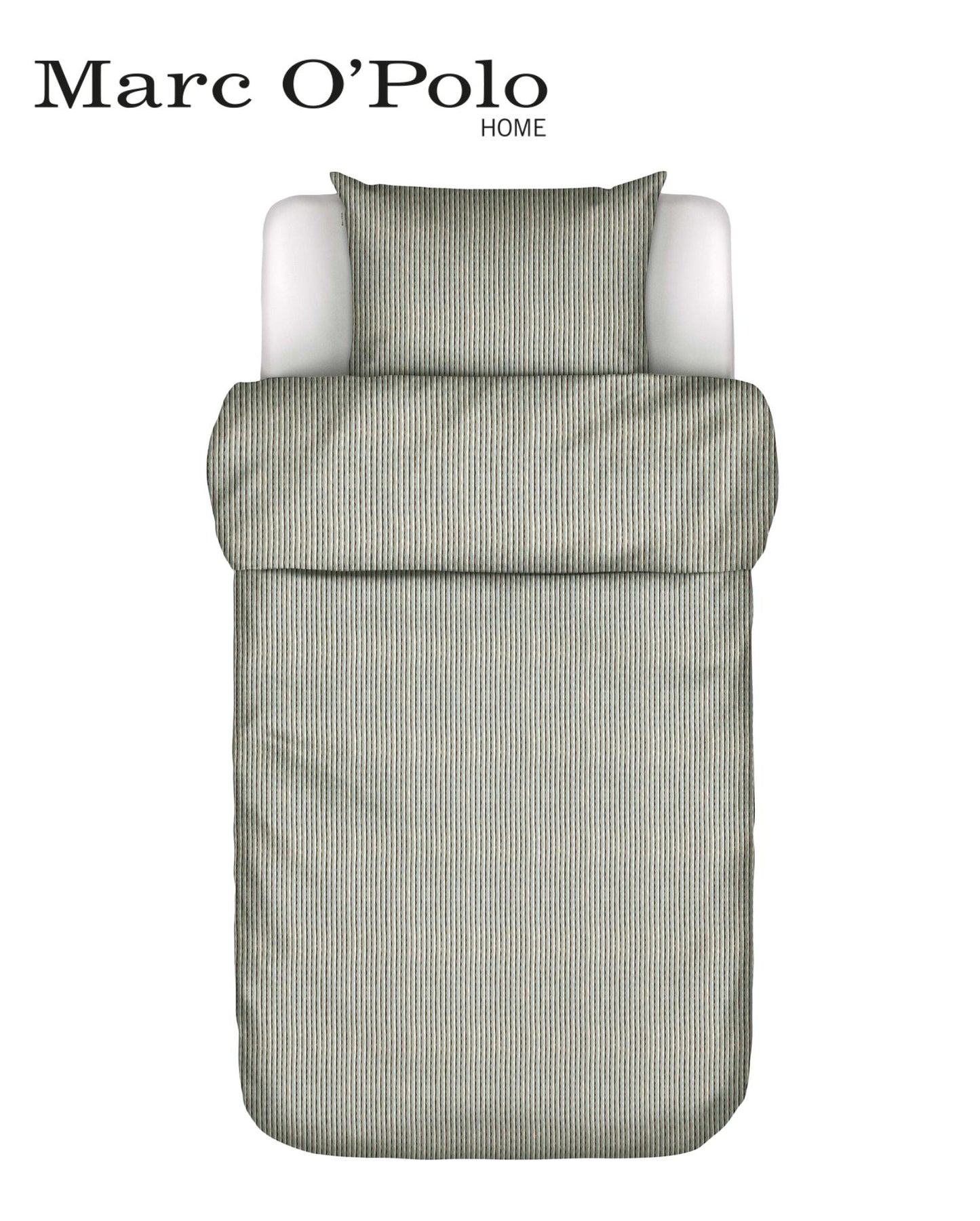 Bio-Baumwollsatin Bettwäsche | MARC O`POLO | Janne Oak Beige