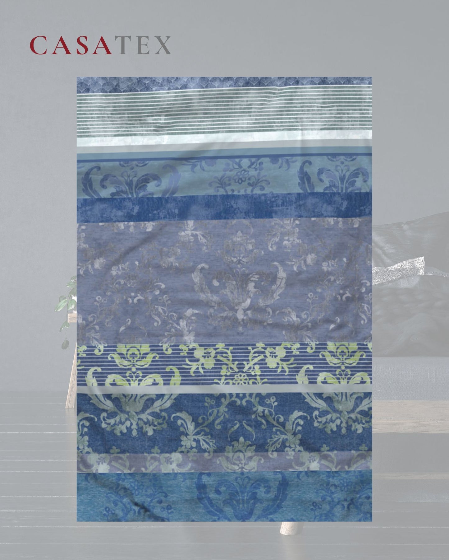 Biber bed linen Casatex Indi Ocher