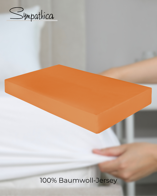 Spannbetttuch | Sympathica | Vision Orange 42