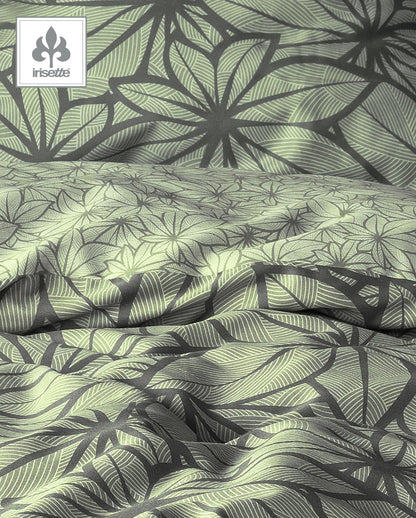Mako-Satin Bettwäsche | Irisette | Esmira | Glamour | 8504 Grün 30