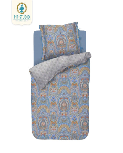 Percale bed linen PIP STUDIO Il Paradiso Light White