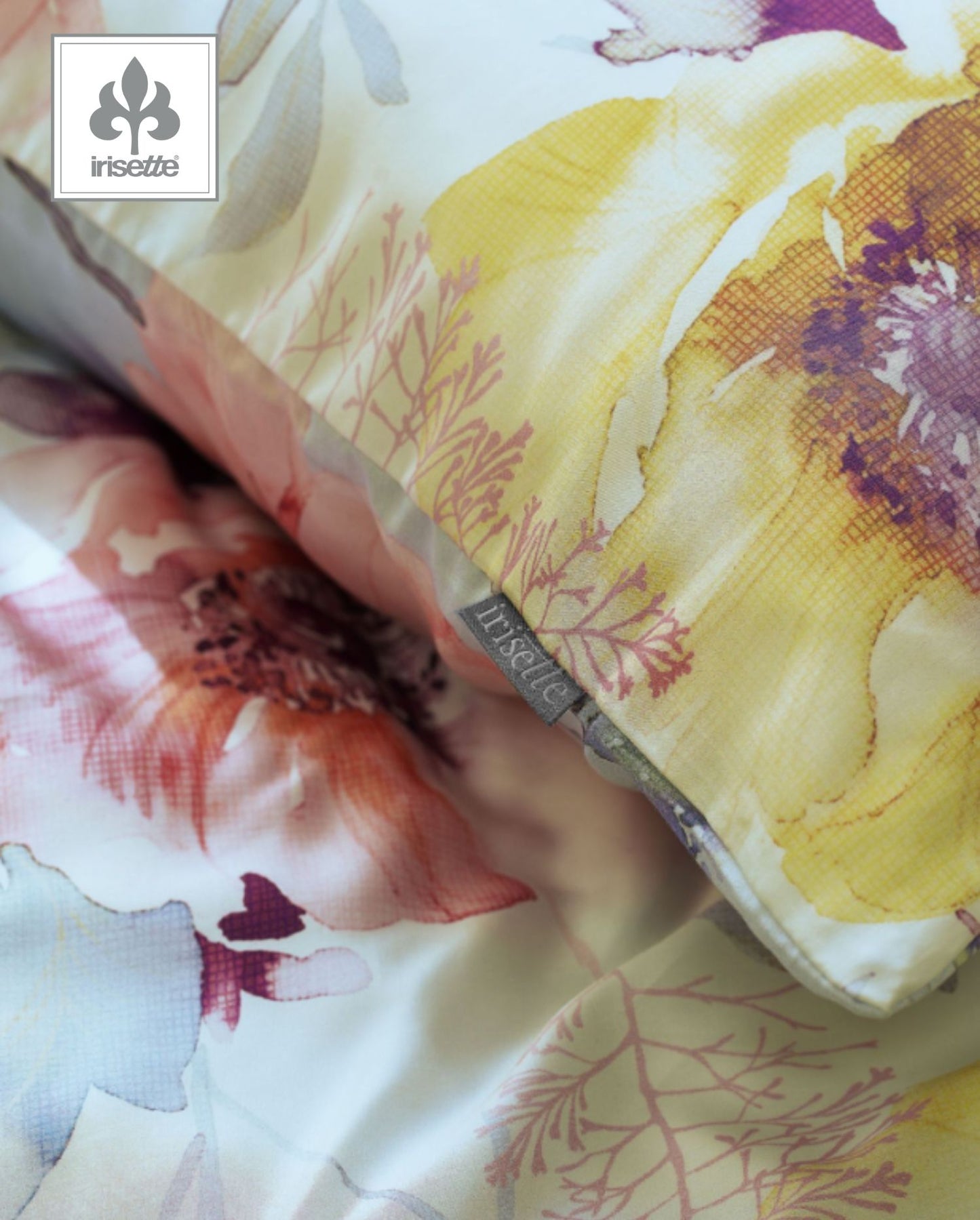 TENCEL™ Lyocell Bettwäsche | Irisette | Mohnblumen | Lotus 8538 Sky 20