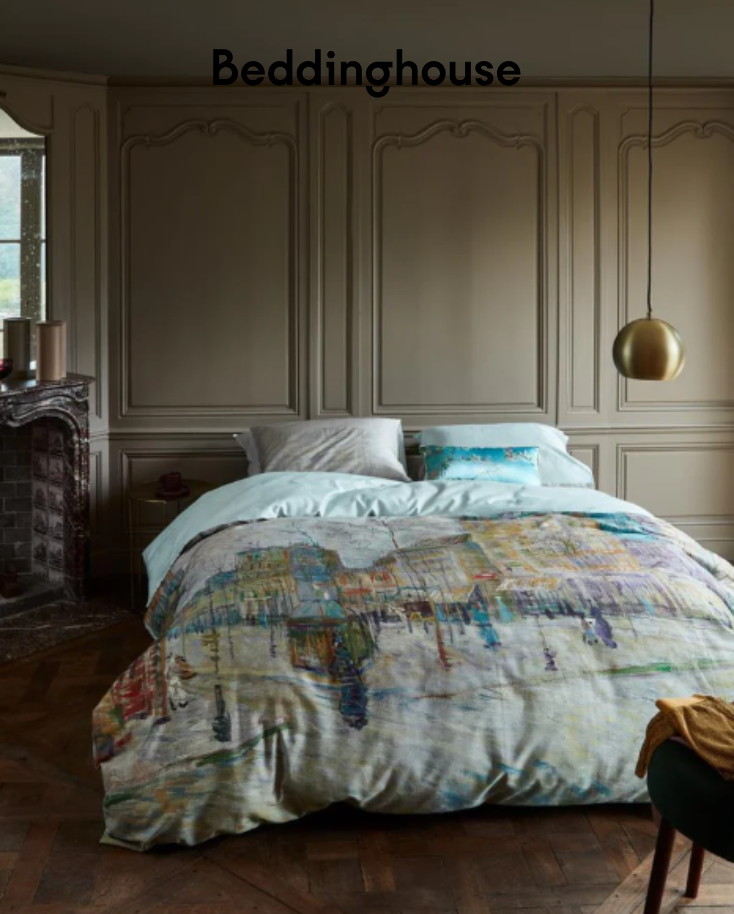 Mako-Satin Bettwäsche | beddinghouse | Boulevard de Clichy | van Gogh Collection