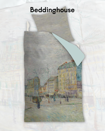 Mako-Satin Bettwäsche | beddinghouse | Boulevard de Clichy | van Gogh Collection