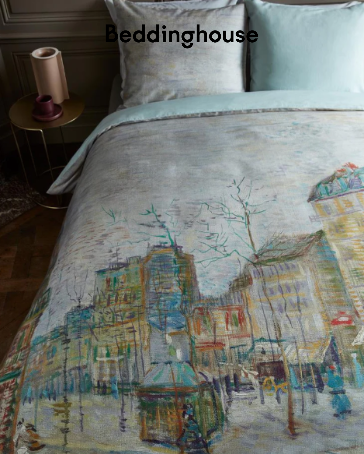 Mako-Satin Bettwäsche | beddinghouse | Boulevard de Clichy | van Gogh Collection