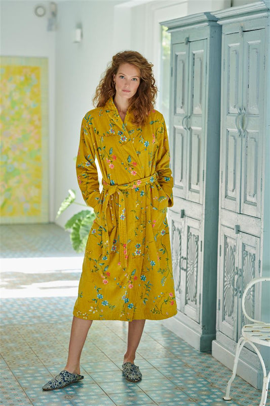 Bademantel | PIP STUDIO | Les Fleurs Yellow