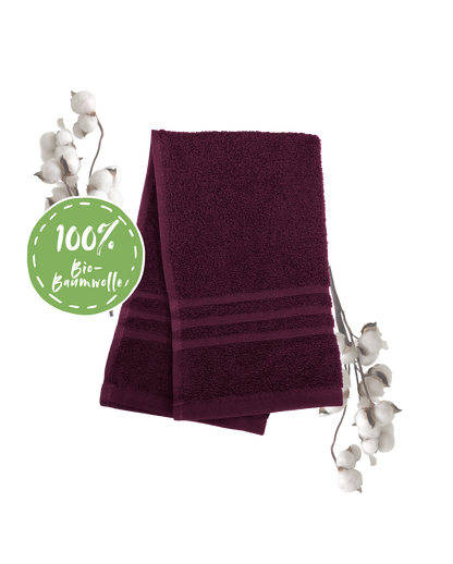 Towel Organic Cotton NATURAWALK Milano Exclusiv Anthracite