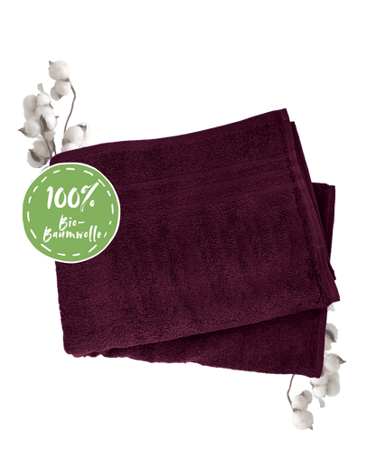 Towel Organic Cotton NATURAWALK Milano Exclusiv Anthracite